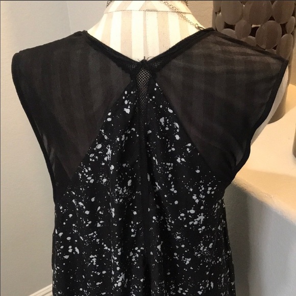 Silence + Noise Pant Splatter Long Vest Size M - Picture 2 of 6